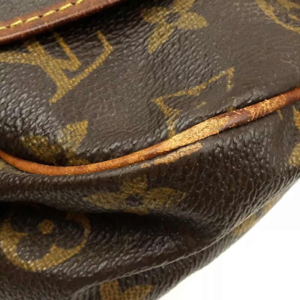 Louis Vuitton Brown Monogram Canvas Crossbody Messenger Bag - Picture 4 of 15